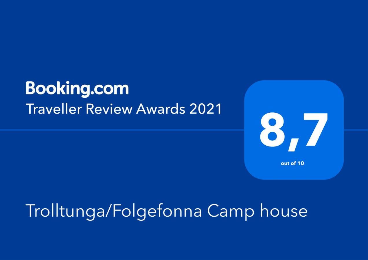 Trolltunga/Folgefonna Camp House Villa Jondal Luaran gambar